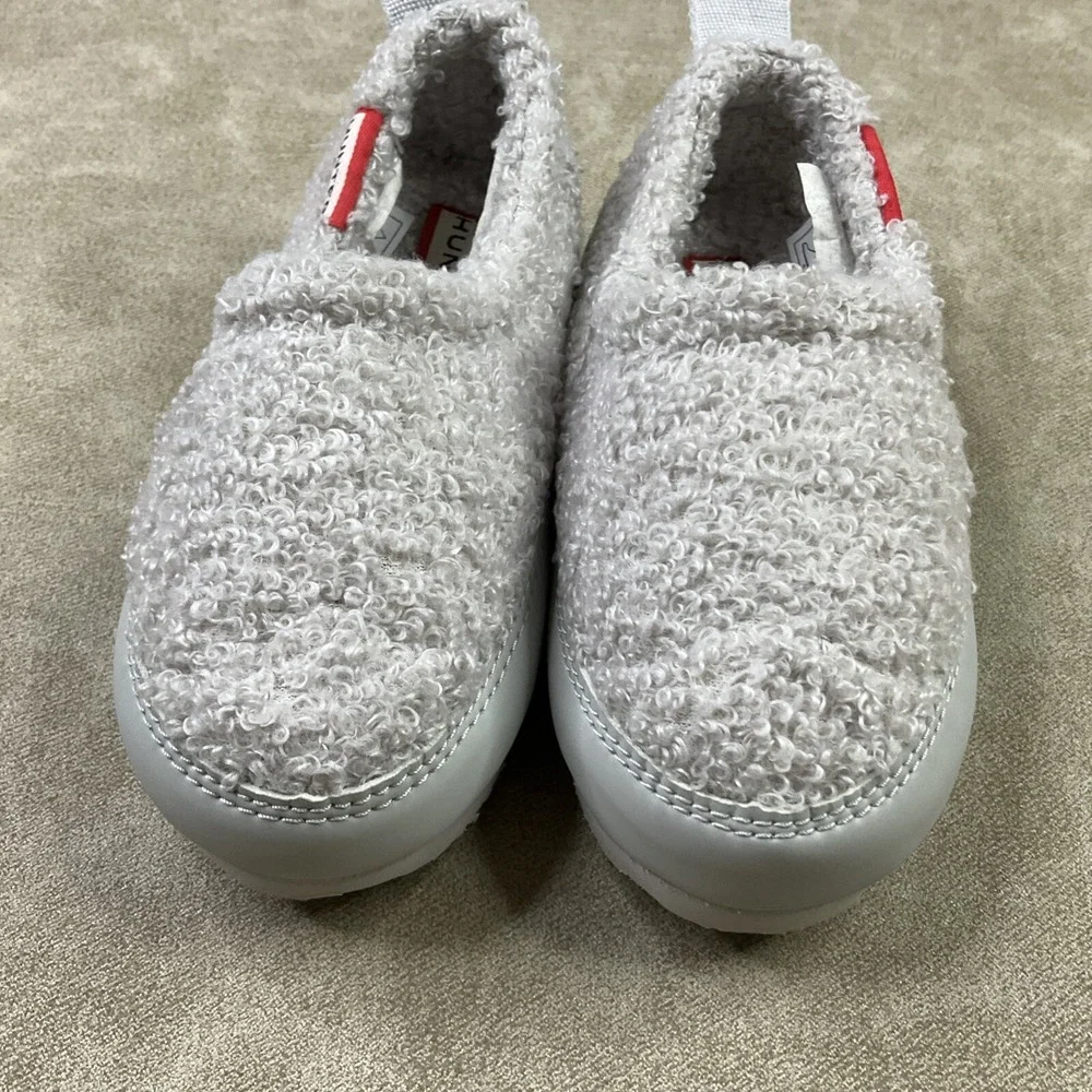 Hunter Slippers Sherpa Lined Shoes Toddler Kids Insulated Boys Sz 8 / Girls Sz 9